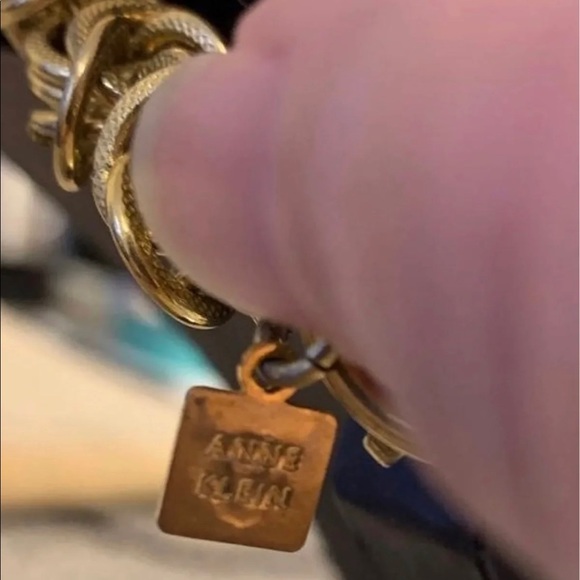 Vintage Anne Klein 1980s Chain Necklace - Picture 3 of 3